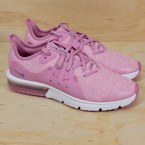 Nike Air Max Sequent 3 Pink White (GS) Shoes NEW